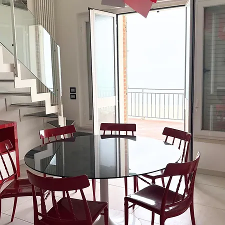 Se228 - Montemarciano, Moderno E Ampio Trilocale Fronte Mare Con Terrazza Montemarciano